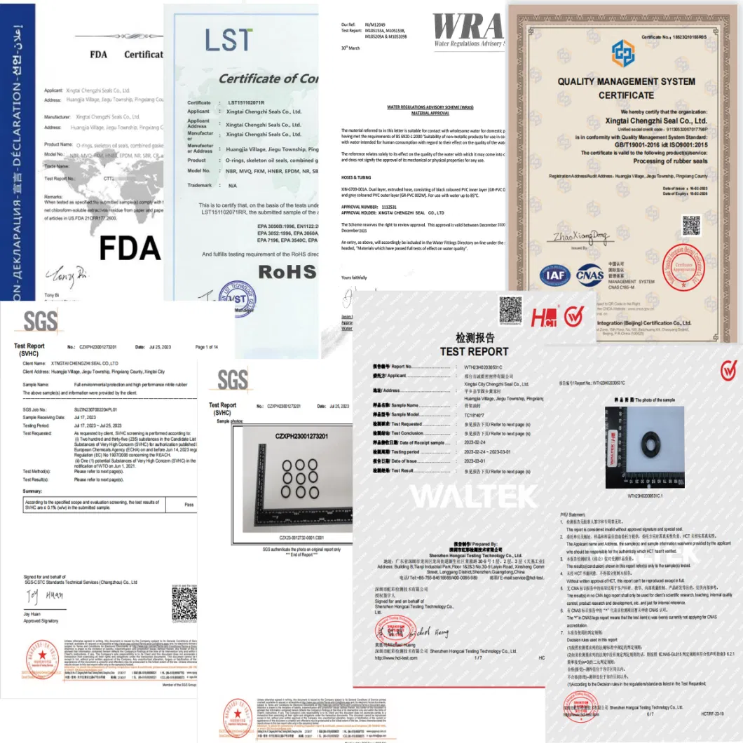 석유 밀봉 및 산업 UN 석유 밀봉을 위한 종합적인 고무 밀봉 21