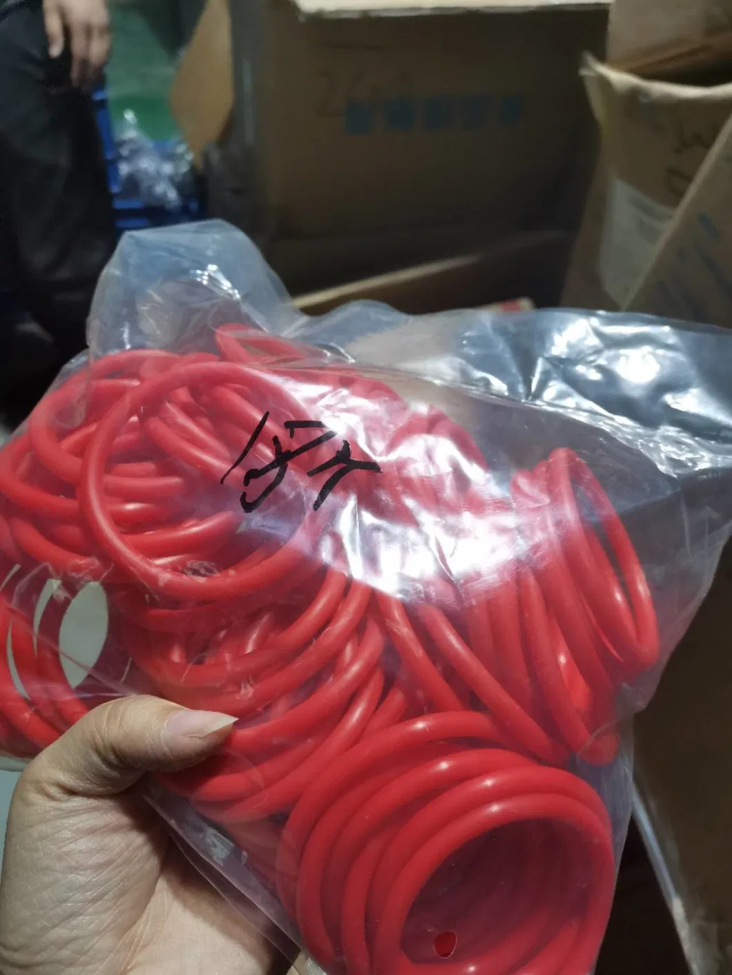 NBR FKM EPDM CR 실리콘 O-링 자동차 및 항공우주용 4